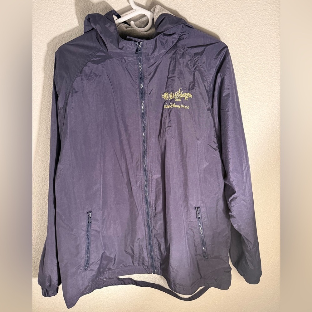 Disney 2000 Vintage Navy and Gray Jacket Size Large